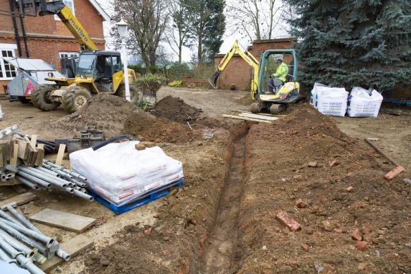 Drainage Ditch Digging in Paducah