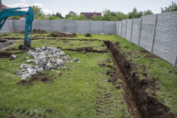 Yard Trenching in Paducah