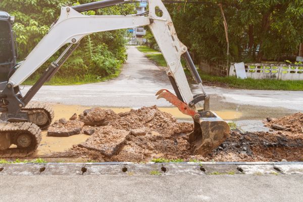 Cost of Water Line Excavation in Paducah