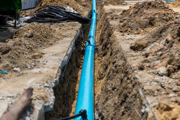 Underground Pipe Laying