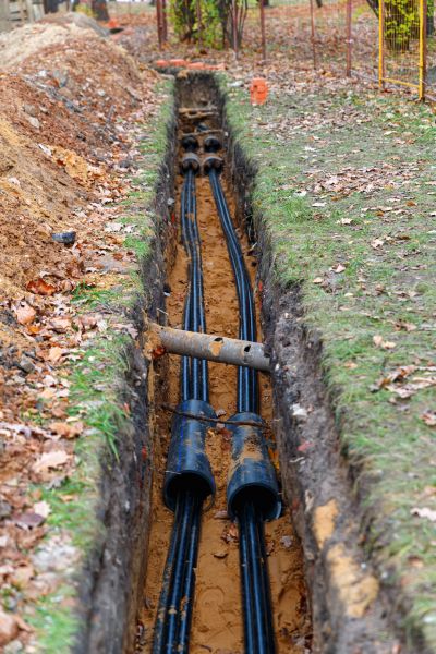 Electrical Line Excavation in Paducah
